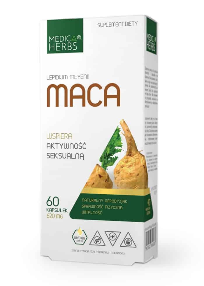 MEDICA HERBS Maca (Zdrowie seksualne) 60 Kapsułek