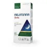 MEDICA HERBS Melatonina Forte 5mg (Ułatwia zasypianie) 60 Kapsułek