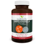 MEDVERITA Sarsaparilla ekstrakt 10% polifenoli 120 Kapsułek