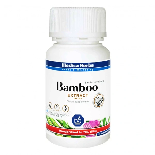 MEDICA HERBS Bamboo 300mg (Bamboo Extract) 45 Capsules
