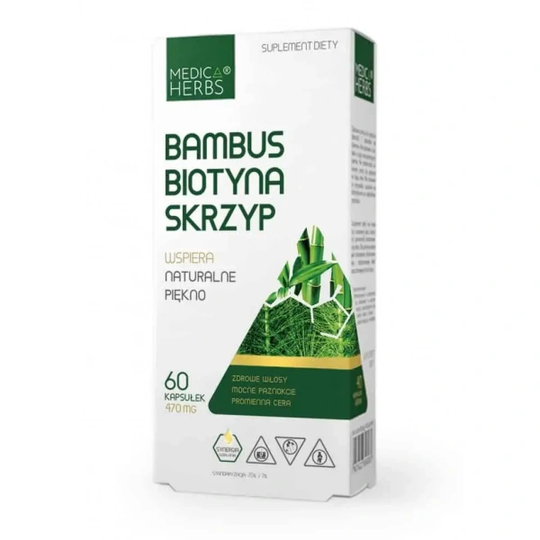 MEDICA HERBS Bamboo Biotin Horsetail 60 Capsules