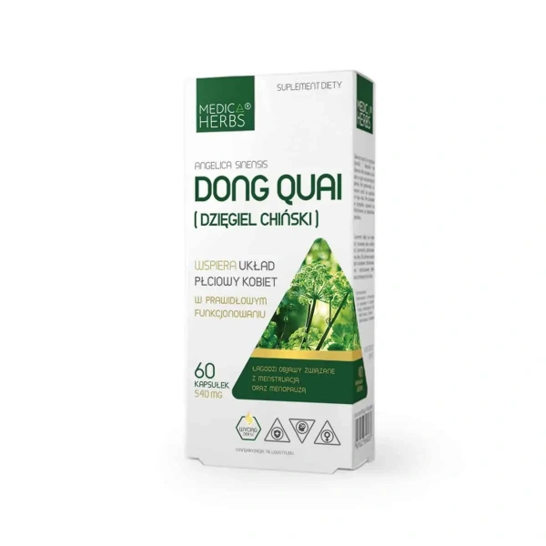 MEDICA HERBS Dong Quai (Chinese Angelica) 60 Capsules