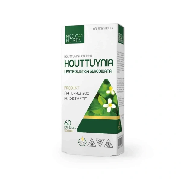 MEDICA HERBS Houttuynia 60 capsules
