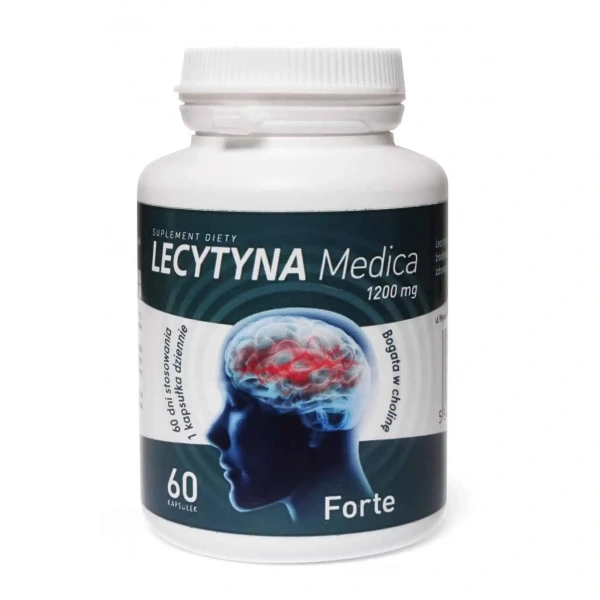 MEDICALINE Lecithin Forte 1200mg 60 capsules