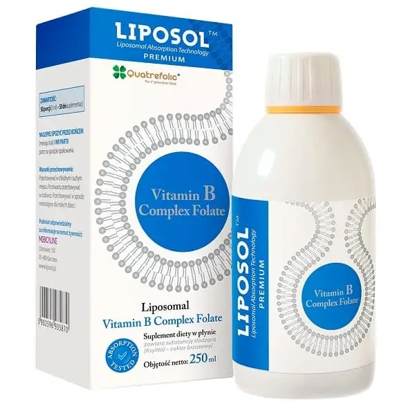 MEDICALINE LIPOSOL Liposomalna Witamina B Complex 250ml