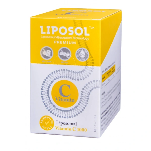 MEDICALINE LIPOSOL Liposomal Vitamin C 1000mg 40 Sachets
