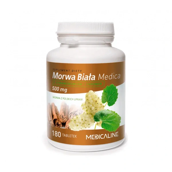 MEDICALINE White Mulberry 500mg (Regulating Blood Glucose) 180 Tablets