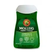 MOLLERS Forte Omega-3 (EPA, DHA, Witamina D + E) 112 Kapsułek