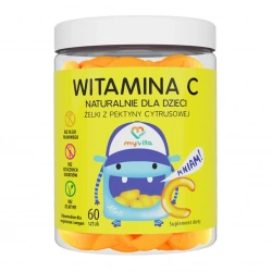 MYVITA Vitamin C natural gummies for children 60 gels