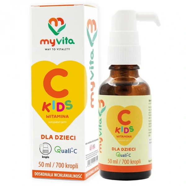 MYVITA Vitamin C Kids Quali-C (For children over 1 year of age) 30ml