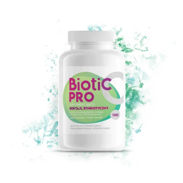 NATURE SCIENCE Biotic PRO (Szczepy probiotyczne z Witaminą C na Odporność) 100g