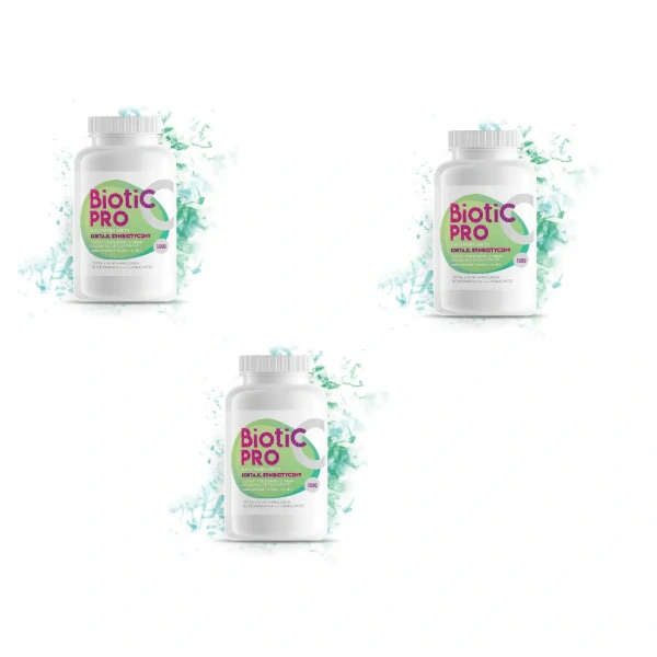 NATURE SCIENCE Biotic PRO (Probiotic strains with Vitamin C for immunity) 3 x 100g