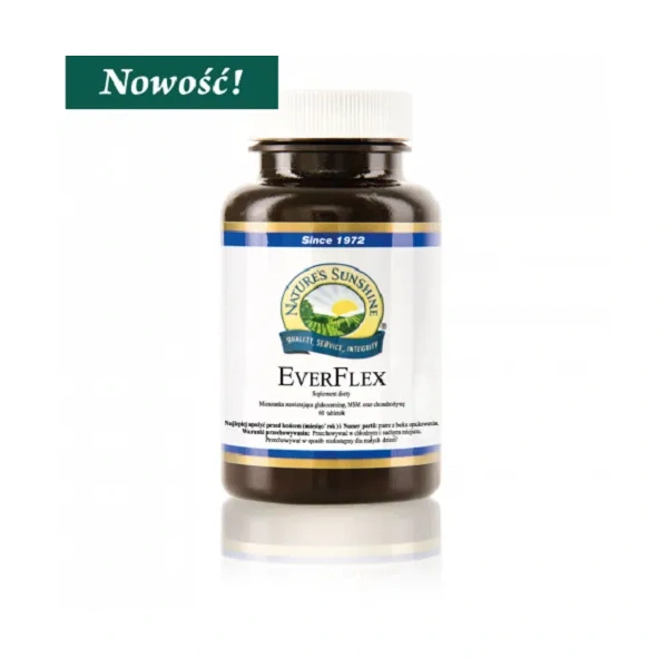 NATURE’S SUNSHINE Everflex (Chondroityna, MSM, Glukozamina) 60 Tabletek