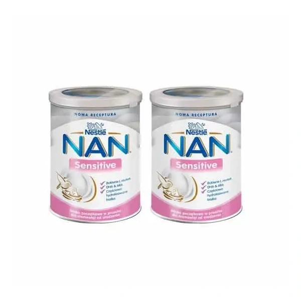 NESTLE NAN Expert Sensitive (For babies with digestive problems and colic) 2 x 400g