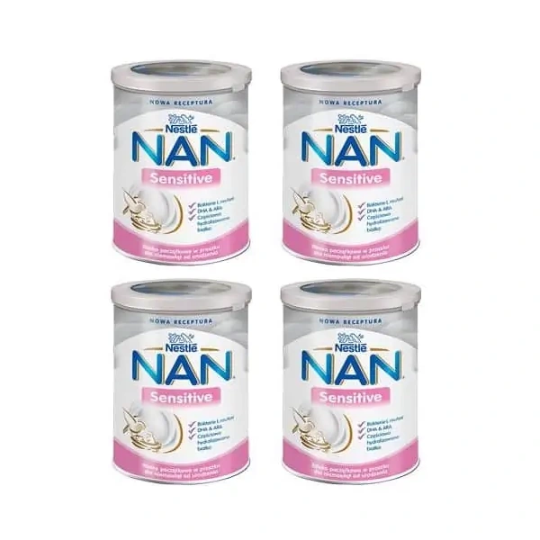 NESTLE NAN Expert Sensitive (For babies with digestive problems and colic) 4 x 400g