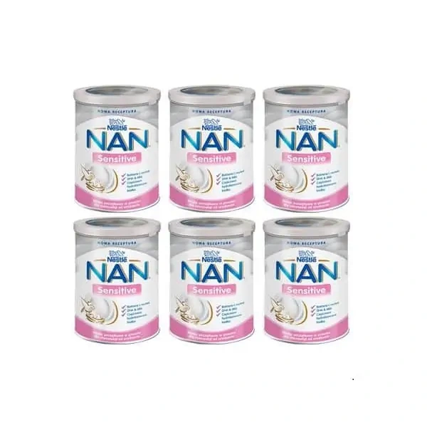 NESTLE NAN Expert Sensitive (For babies with digestive problems and colic) 6 x 400g