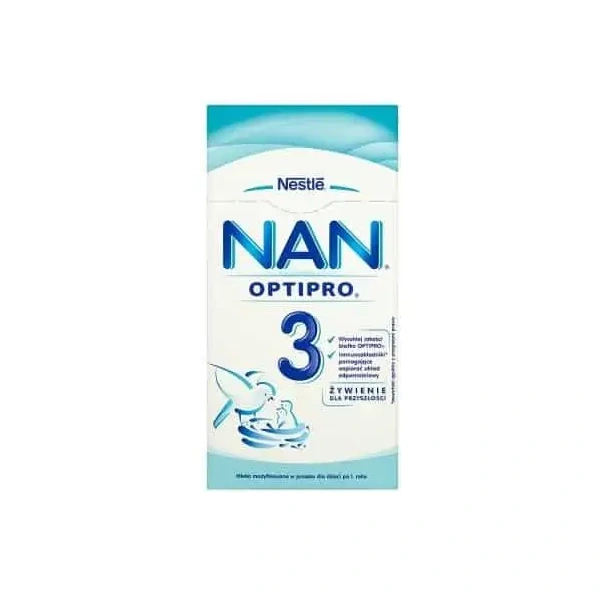 NESTLE NAN OptiPro 3 (Mleko modyfikowane dla dzieci po 1. roku życia) 350g