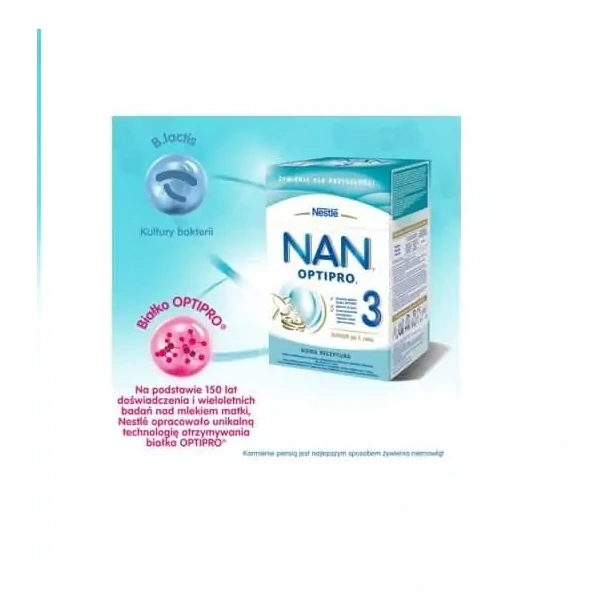 NESTLE NAN OptiPro 3 (Modified milk for children after 1 year of age) 2 x 800g