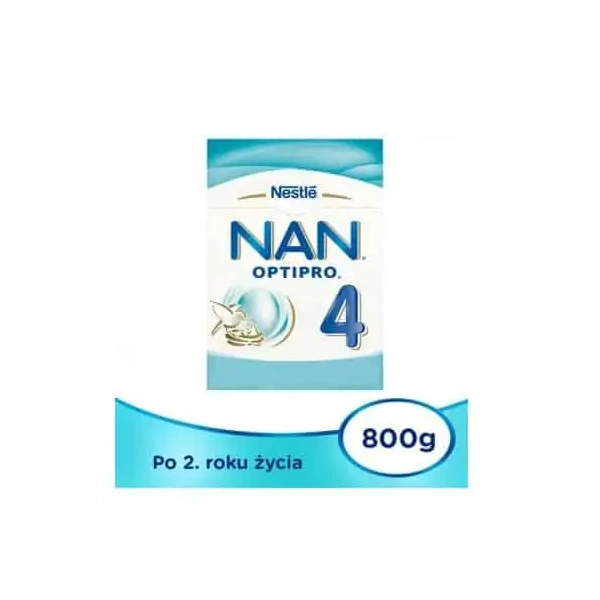 NESTLE NAN Optipro 4 (Mleko modyfikowane dla niemowląt po 2. roku życia) 800g