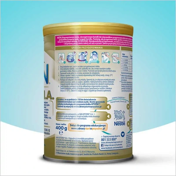 Nestle Nan Optipro Ha 1 (Initial Milk From Birth) 400G - Low Price, Check  Reviews and Suggested Use