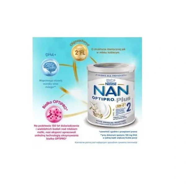 Nestle Nan Optipro 2 (Modified Milk For Infants Over 6 Months Old