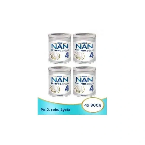 NESTLE NAN Optipro Plus 4 Modified milk (For children after 2 years of age) 4 x 800g