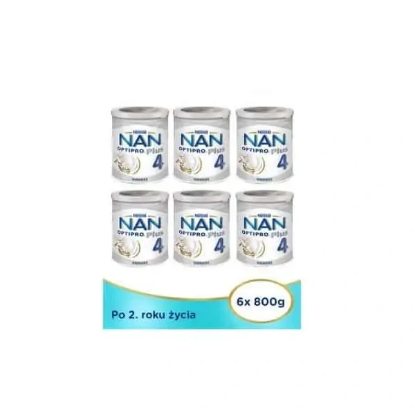 NESTLE NAN Optipro Plus 4 Modified milk (For children after 2 years of age) 6 x 800g