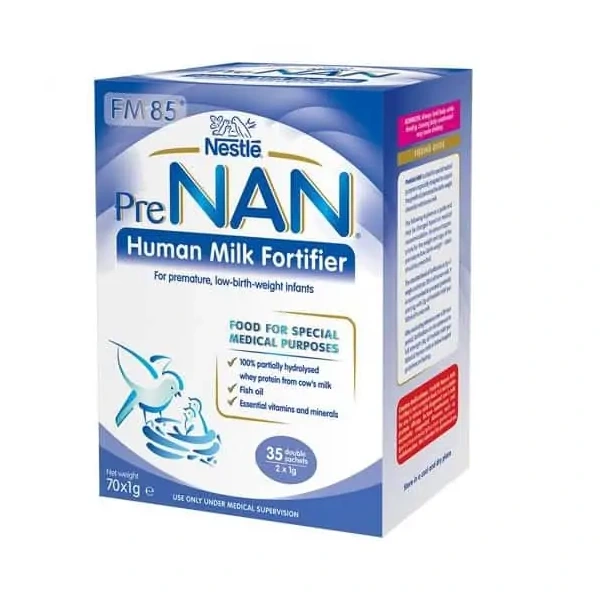 NESTLE Prenan FM 85 (breast milk enhancer for premature babies and infants) 70 x 1g