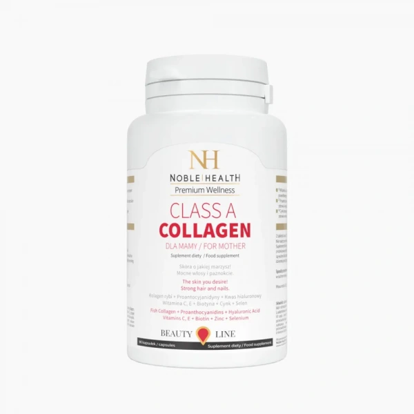 NOBLE HEALTH Class A Collagen for Mom (Fish Collagen, Skin, Hair, Nails) 90 capsules