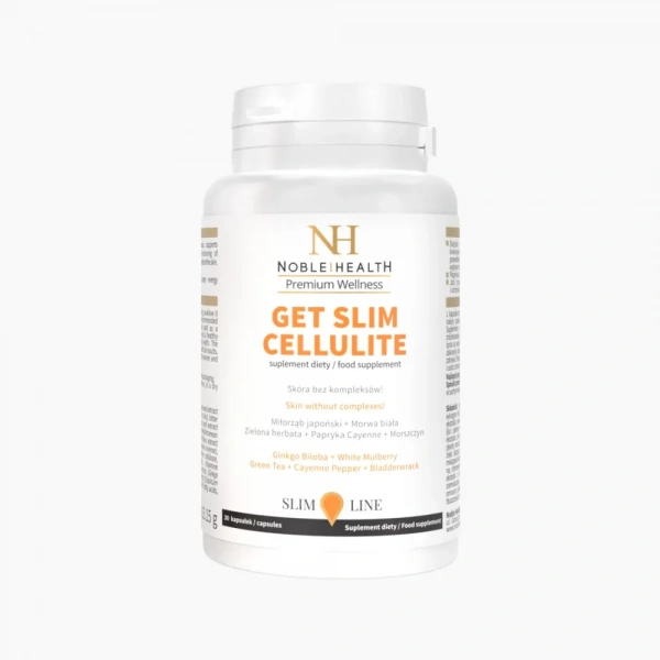 NOBLE HEALTH Get Slim Cellulite (Cellulite Free Skin) 30 Capsules.