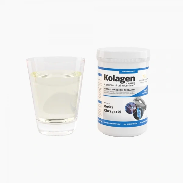 NOBLE HEALTH Collagen in powder + Glucosamine and Vitamin C 100g