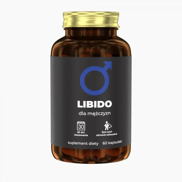 NOBLE HEALTH Libido dla mężczyzn (Libido for men, Sexual health) 60 Capsules