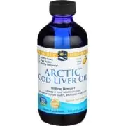Nordic Naturals Arctic Cod Liver Oil 1060mg (Olej z Wątroby Dorsza)  237ml Cytryna