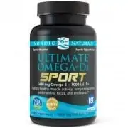 Nordic Naturals Ultimate Omega-D3 Sport 1480mg (EPA DHA + Witamina D3 NSF Certified for Sport) - 60 cytrynowych kapsułek żelowych