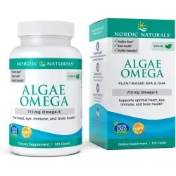 NORDIC NATURALS Algae Omega 715mg (Omega-3, EPA, DHA) 120 Kapsułek żelowych