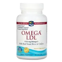 NORDIC NATURALS Omega LDL With Red Yeast Rice and CoQ10 60 Softgels