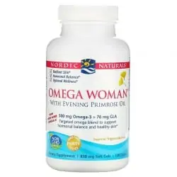 NORDIC NATURALS Omega Woman (Kwasy tłuszczowe dla Kobiet) 120 Kapsułek żelowych