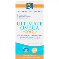 NORDIC NATURALS Ultimate Omega + CoQ10 100mg (Omega-3, Koenzym Q10) 120 Kapsułek żelowych