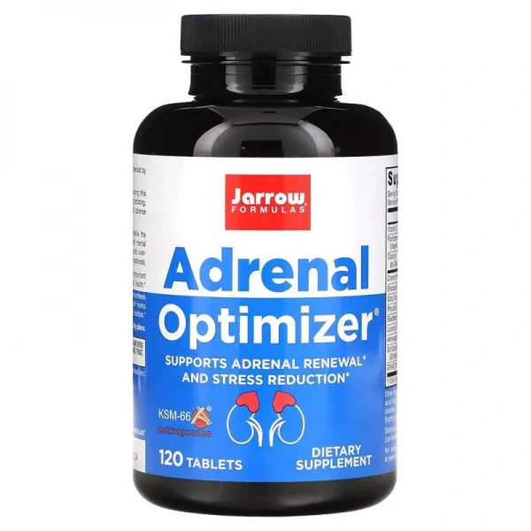 JARROW FORMULAS Adrenal Optimizer (Zdrowie nadnerczy) - 120 tabletek