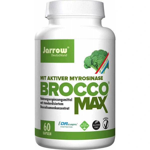 JARROW FORMULAS Brocco Max Sulforafan 35mg (Ekstrakt z nasion Brokułów) 60 Kapsułek wegetariańskich