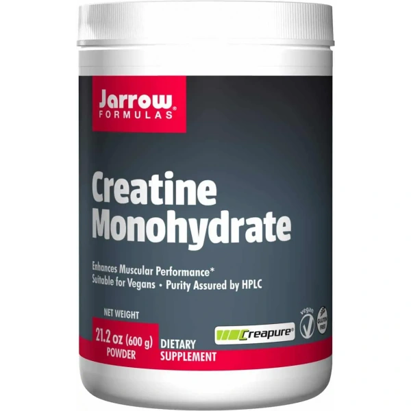 JARROW FORMULAS Creatine Monohydrate (Czysty Monohydrat Kreatyny) 600g