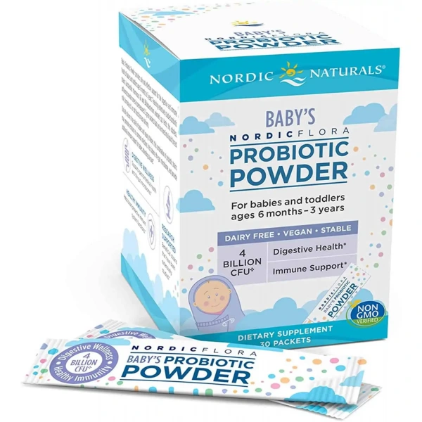NORDIC NATURALS Baby's Nordic Flora Probiotic Powder 30 sachets