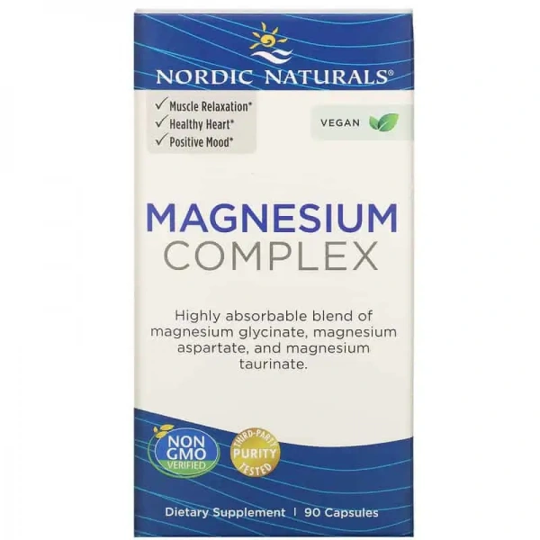 NORDIC NATURALS Magnesium Complex (Magnesium, Brain, Muscle) 90 Capsules