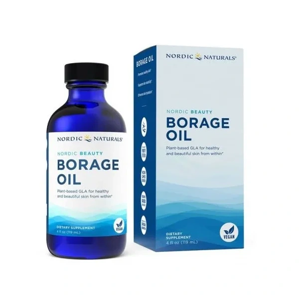 NORDIC NATURALS Borage Oil (Omega-6, Olej z ogórecznika) 119ml