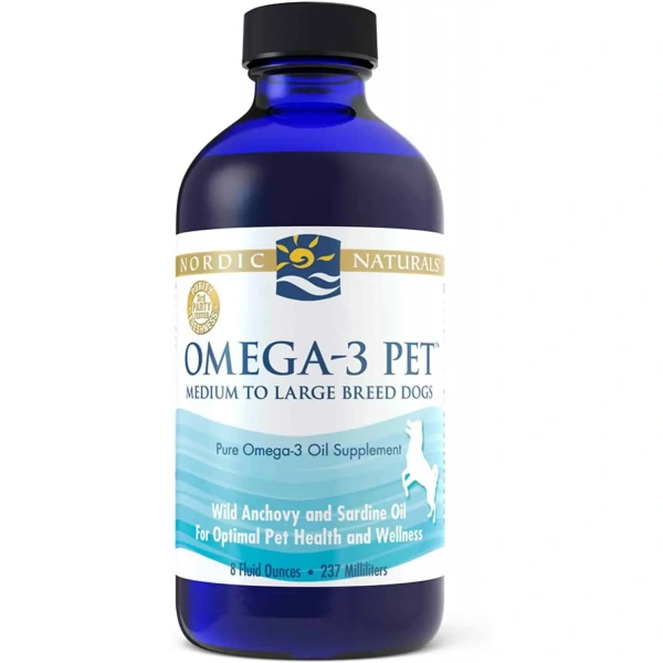 NORDIC NATURALS Omega-3 Pet (Suplement dla psów i kotów) 237ml