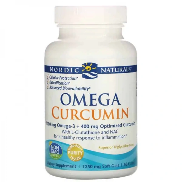 NORDIC NATURALS Omega Curcumin (Oxidative Stress) 60 Gel capsules