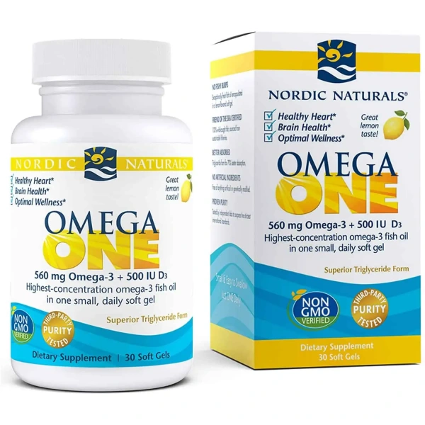 NORDIC NATURALS Omega ONE (Omega-3, EPA, DHA) 30 Kapsułek żelowych