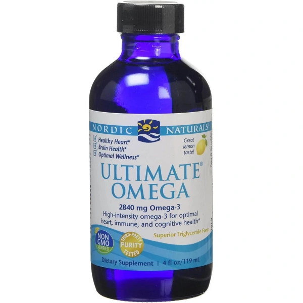 NORDIC NATURALS Ultimate Omega 2840mg (Brain support, Immunity) Lemon 119ml