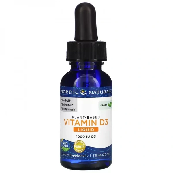 NORDIC NATURALS Vitamina D3 Vegan 1000 IU (Witamina D3) 30ml
