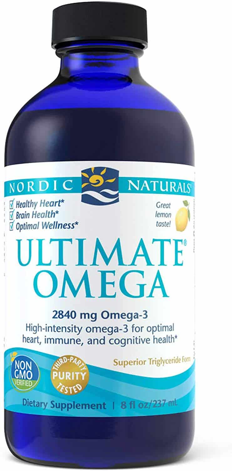 NORDIC NATURALS Ultimate Omega 2840mg (Wsparcie pracy mózgu, Odporność) Cytryna 237ml